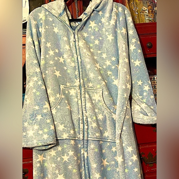 PINK Victoria's Secret Intimates & Sleepwear Star Print Zip Front